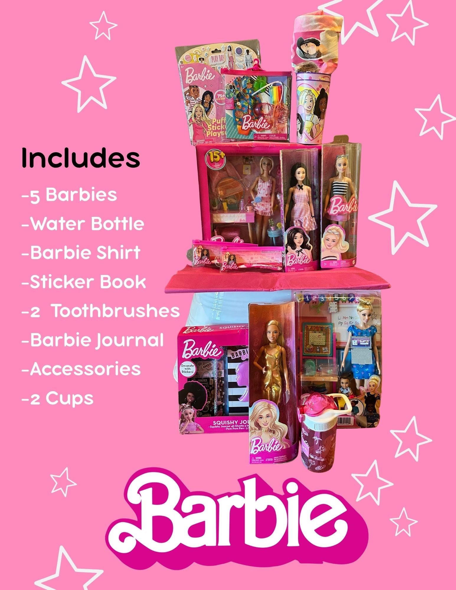 [H4B] Barbie Gift Basket