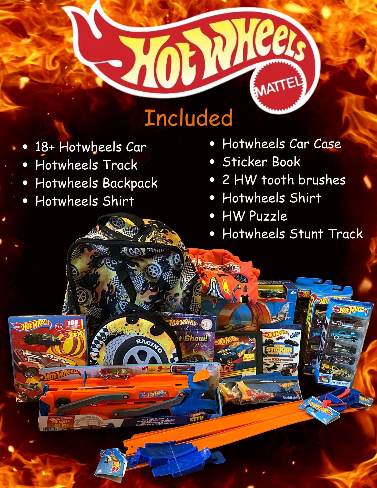 [H4B] Hotwheels Gift Basket