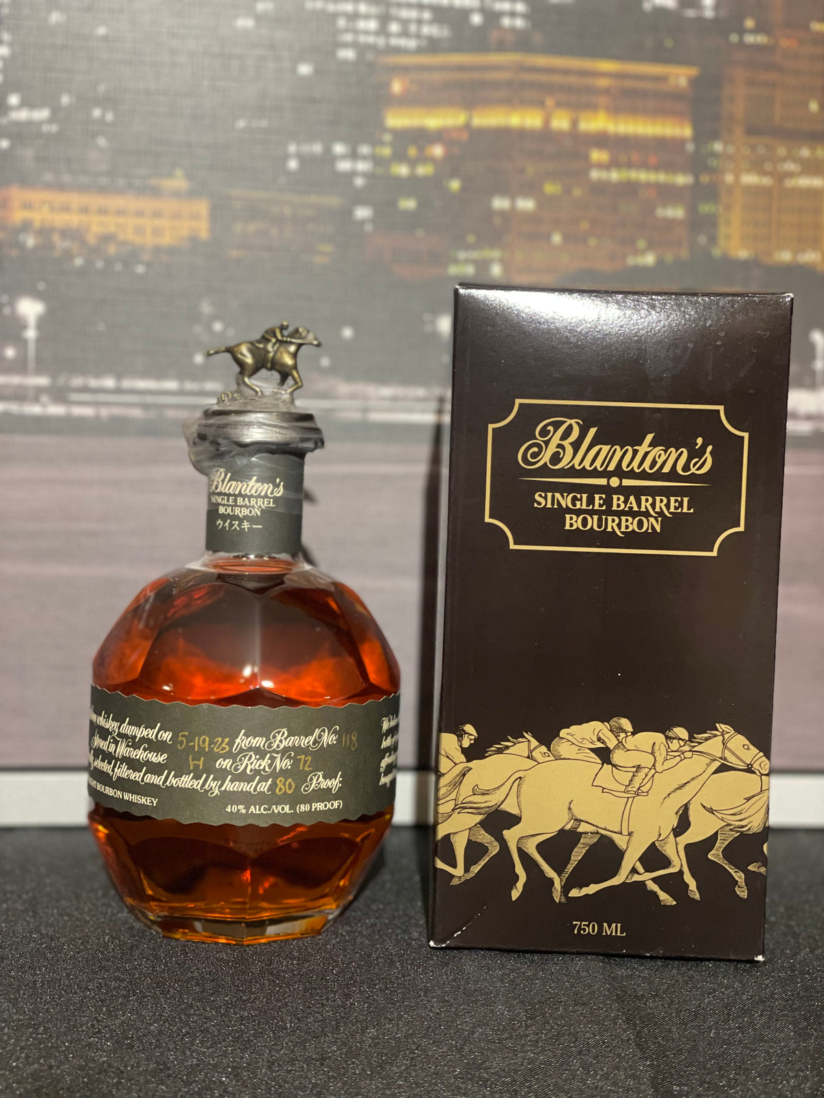 Blanton’s Single Barrel Takara Black