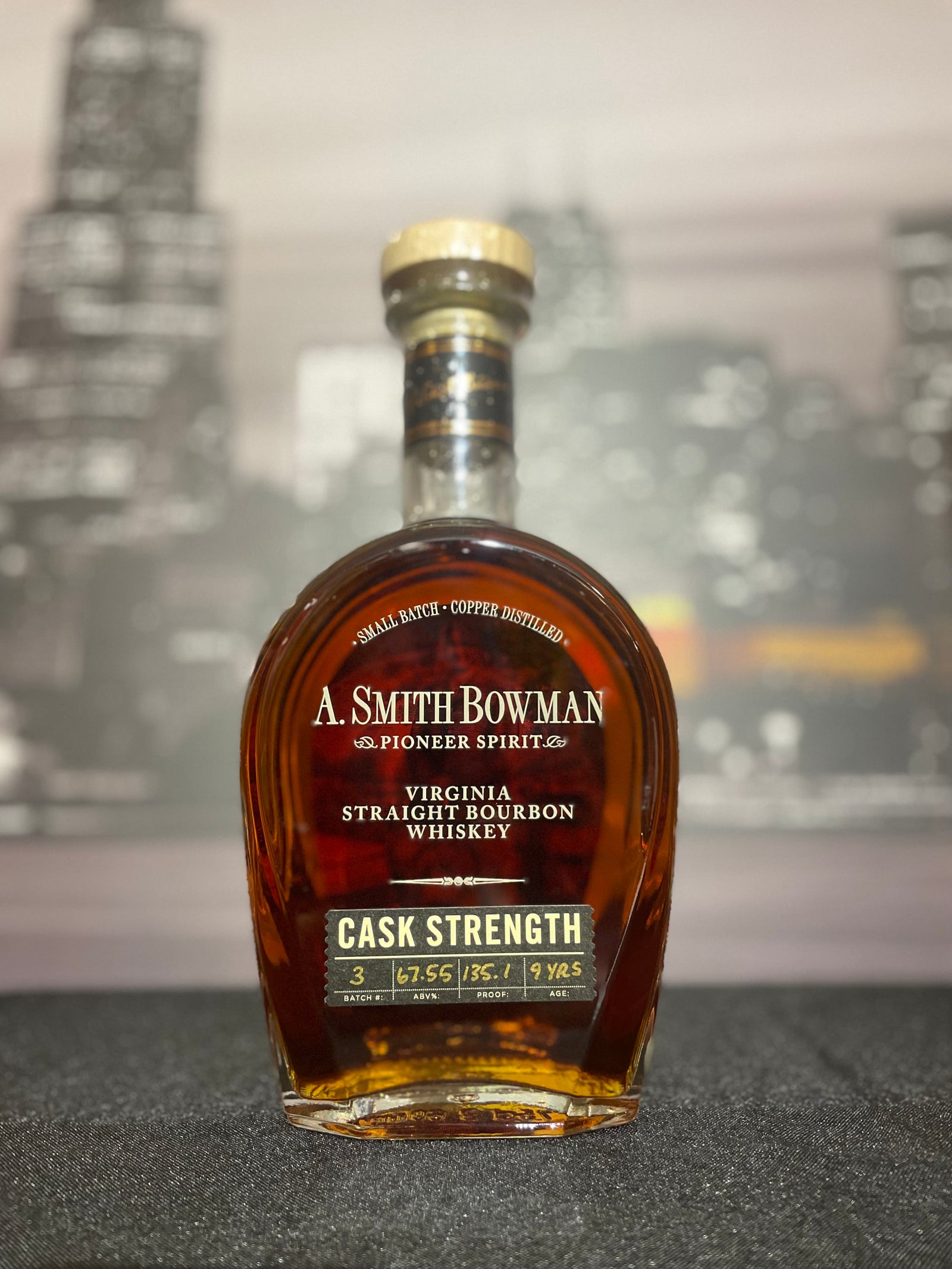 A. Smith Bowman Cask Strength Batch 3