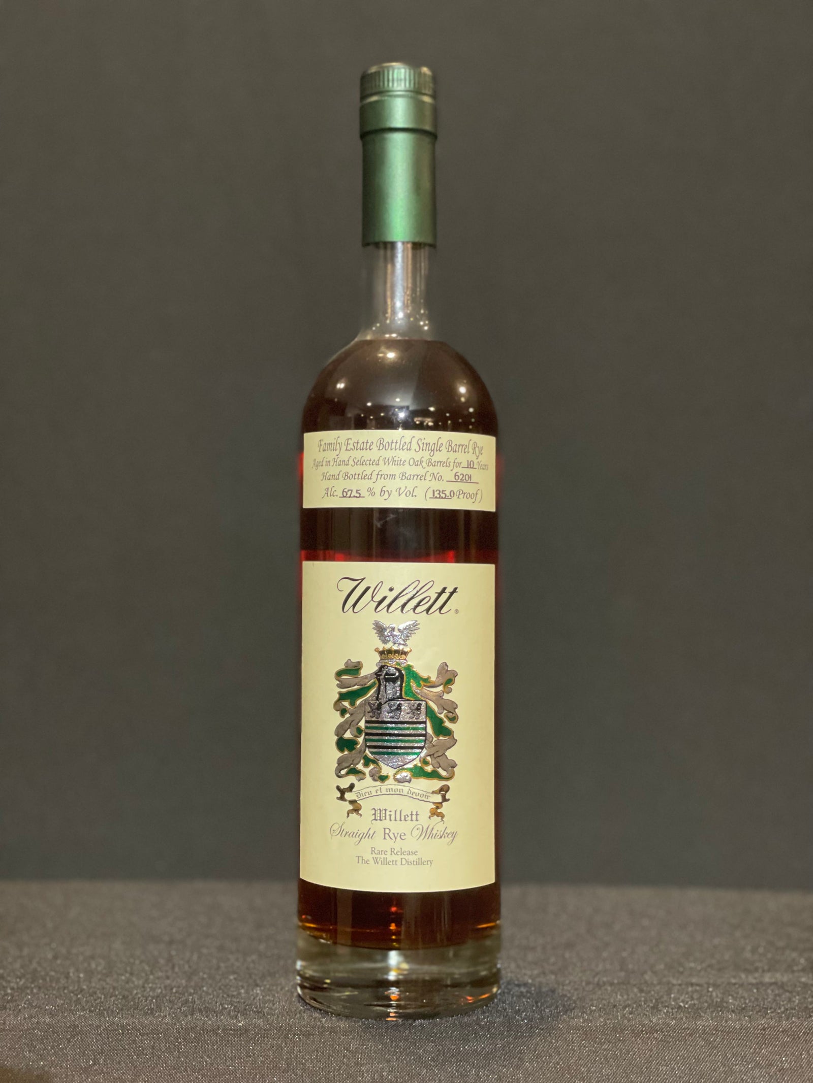 Willett Family Estate Rye 10 year