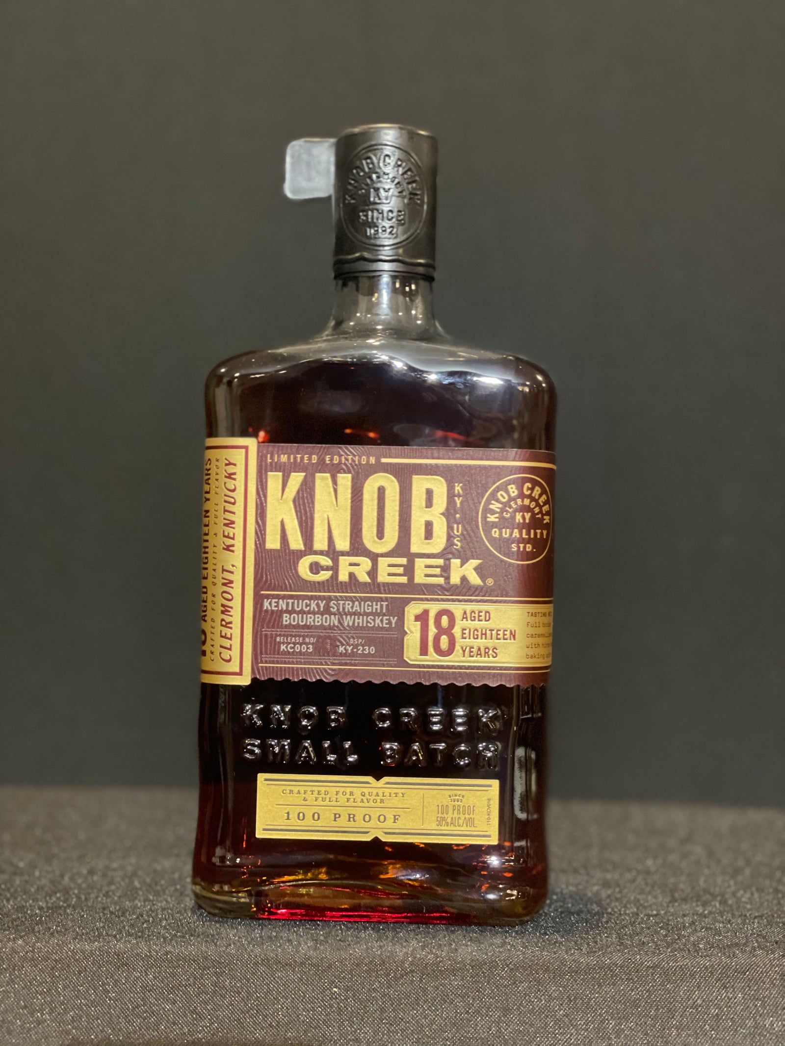 Knob Creek 18 year