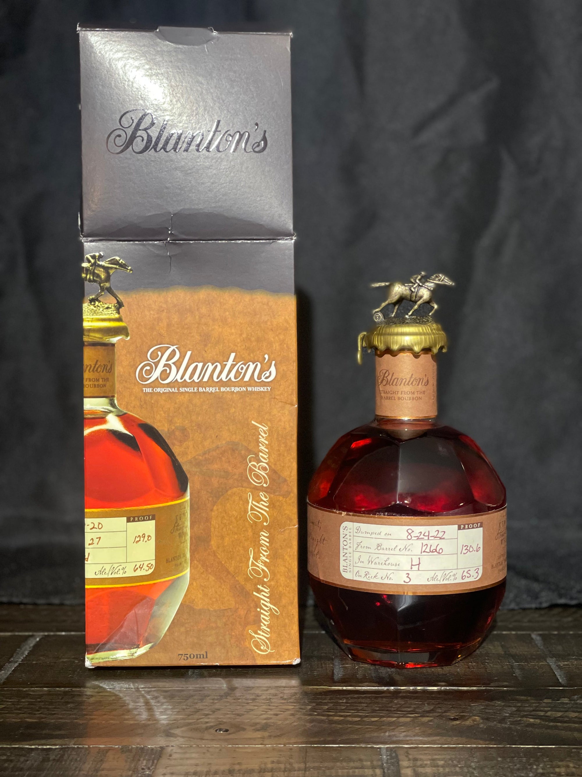 BLANTON’S STRAIGHT FROM THE BARREL