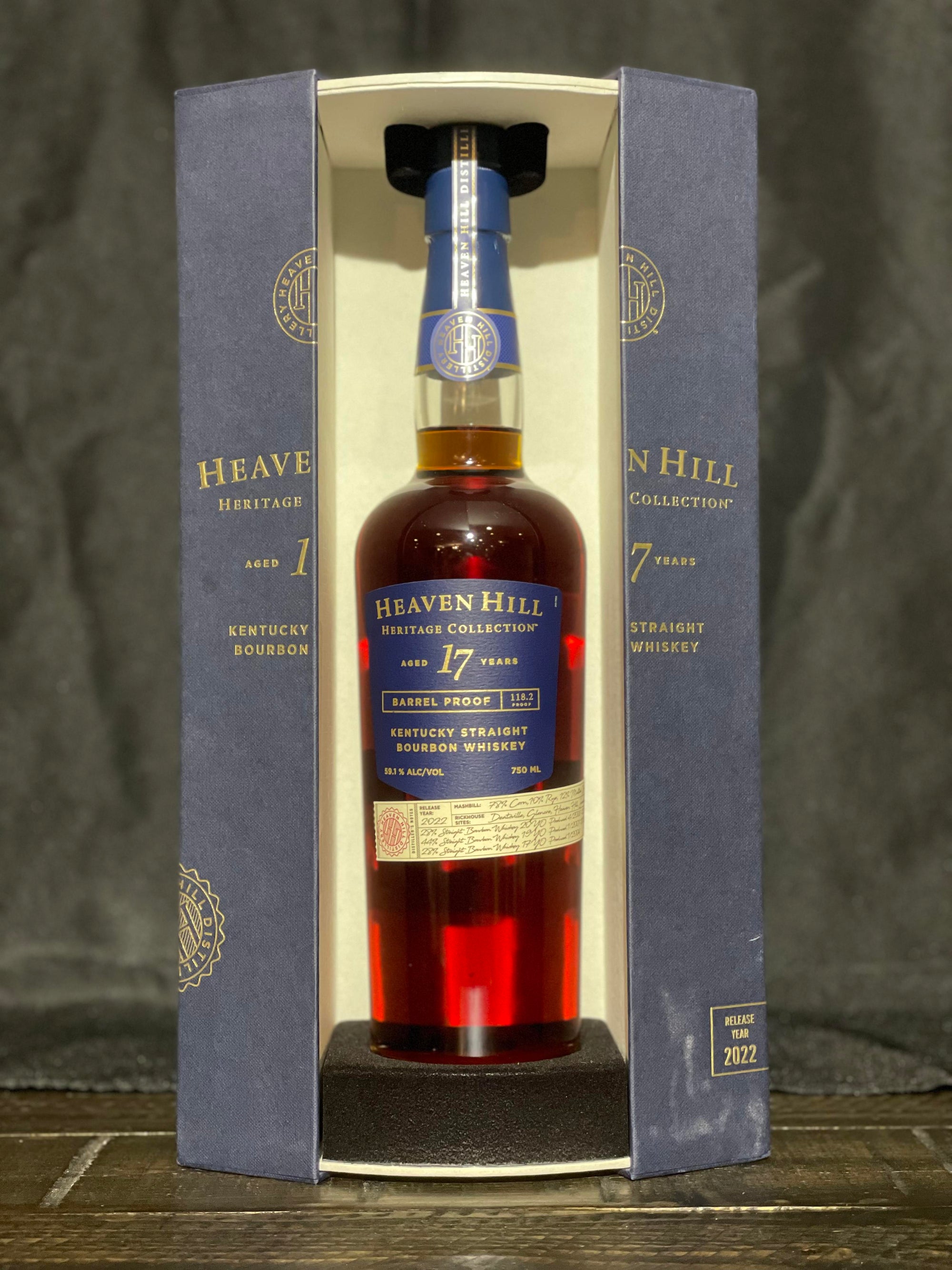 Heaven Hill Heritage Collection 17 Year Old Barrel Proof Bourbon