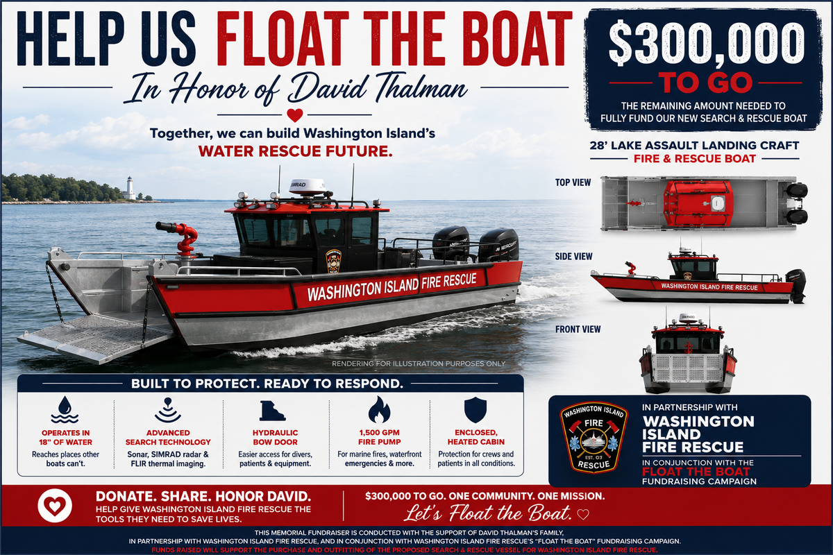BTAC for Washington Island Fire Rescue